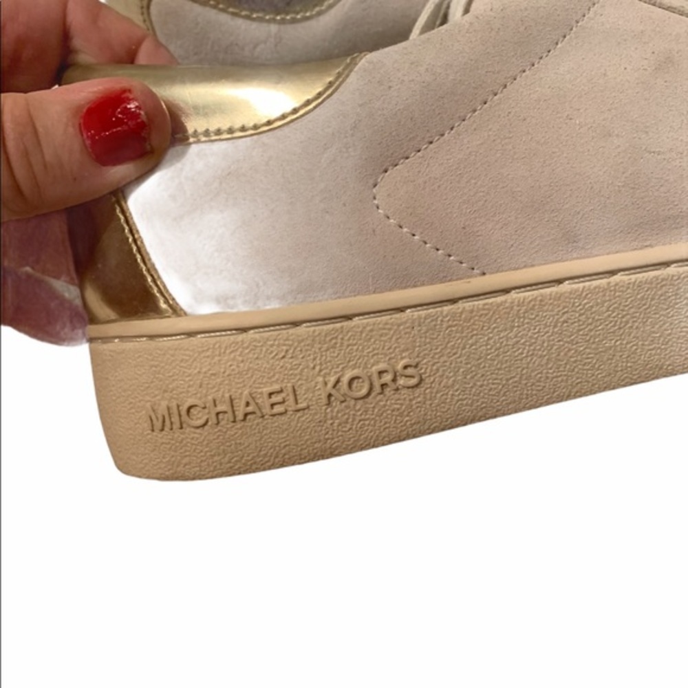 Michael Kors Suede Sneakers Size 8 - Picture 8 of 9